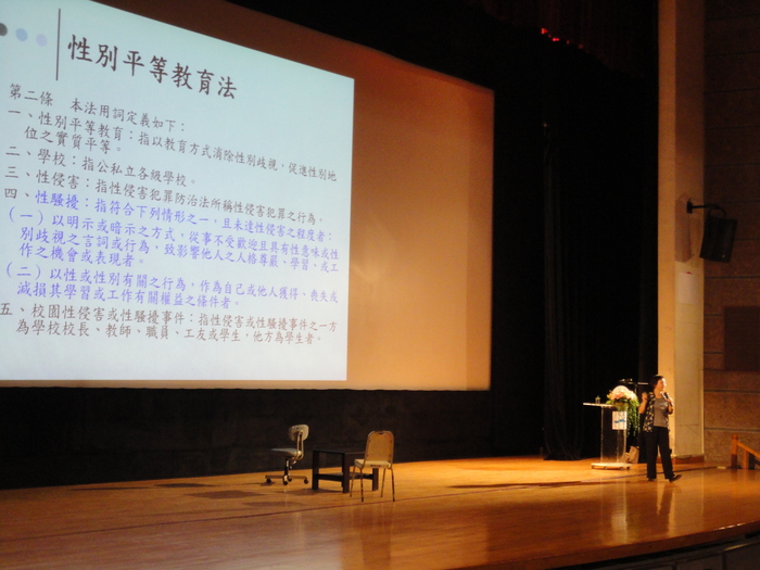 新生入學指導認識校園校騷擾(游美惠)圖片