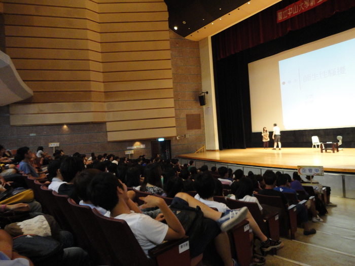 新生入學指導認識校園校騷擾(游美惠)圖片