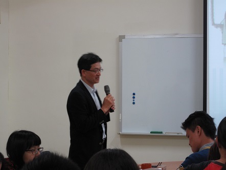 文學院(外國語文學系)「談情說愛話性別」專題演講圖片